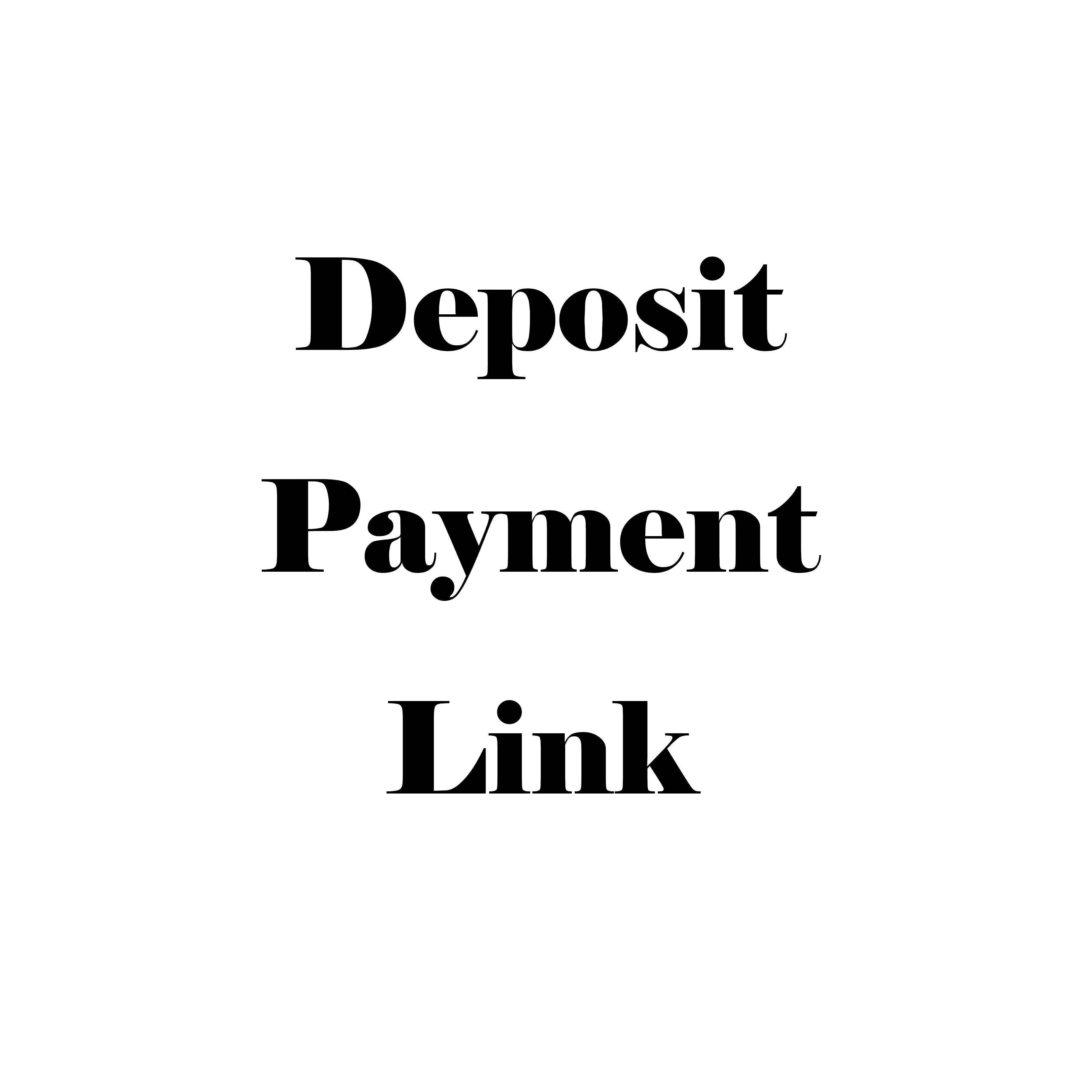 Deposit Payment link