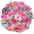 Mix pink patches 60 pieces