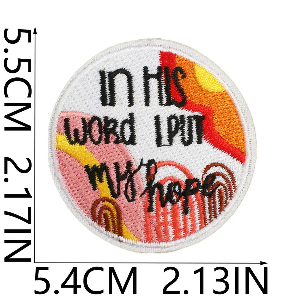 Mix inspirational quote patches 60 pieces bundle