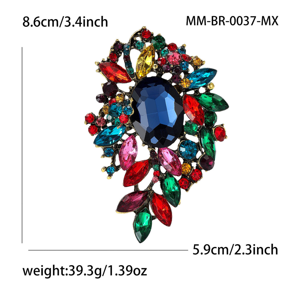 Rhinestone Brooch
