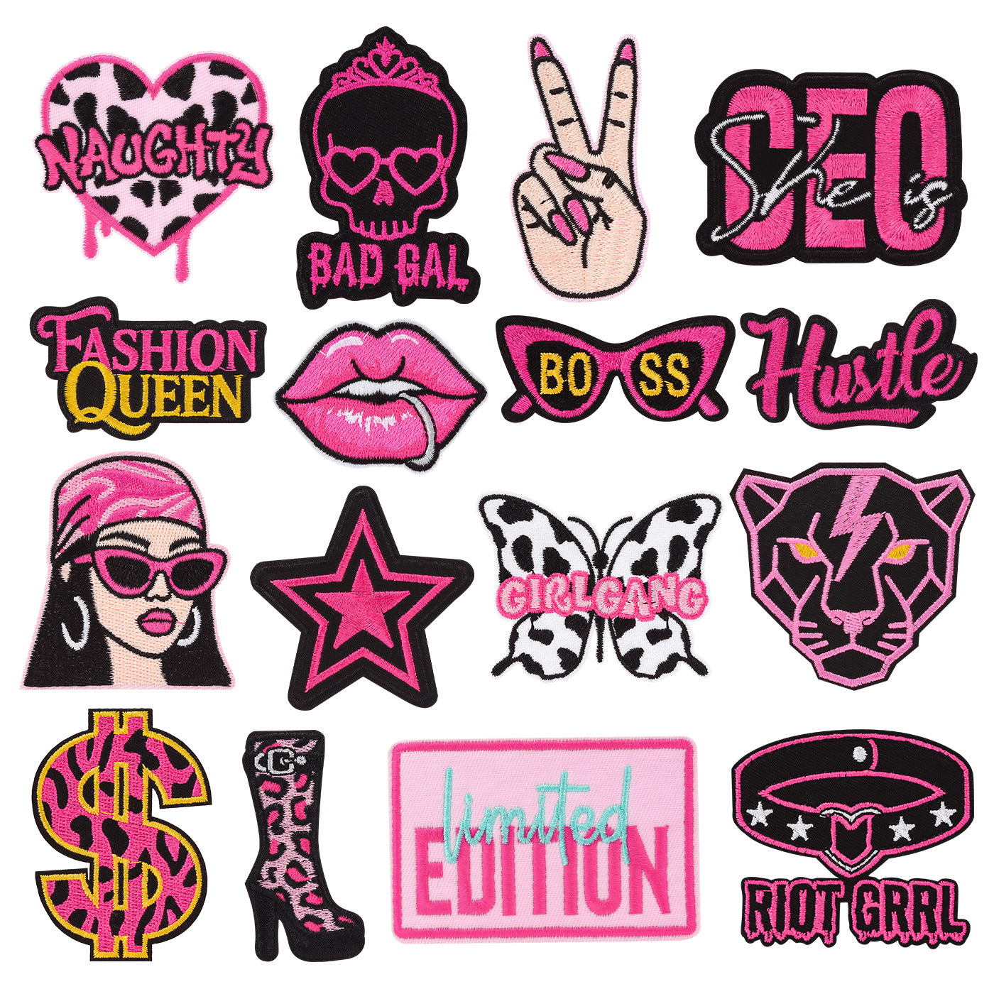 Fashion Queen Patches